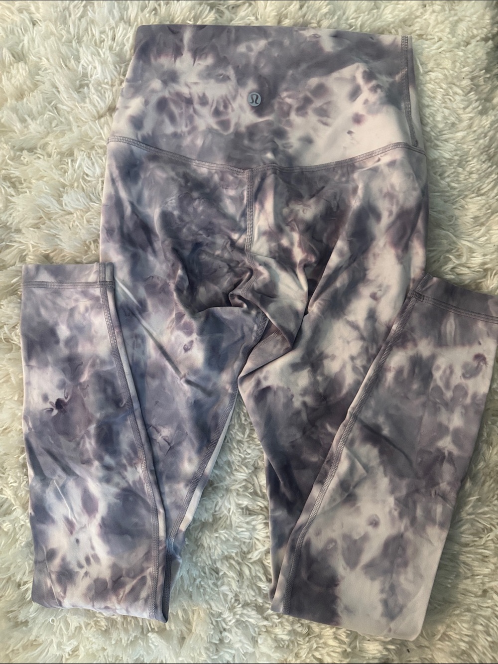 lululemon athletica Purple Tie-Dye High-Rise Leggings